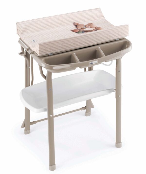 CAM Aqua Spa Bath and Changer Puppies Beige