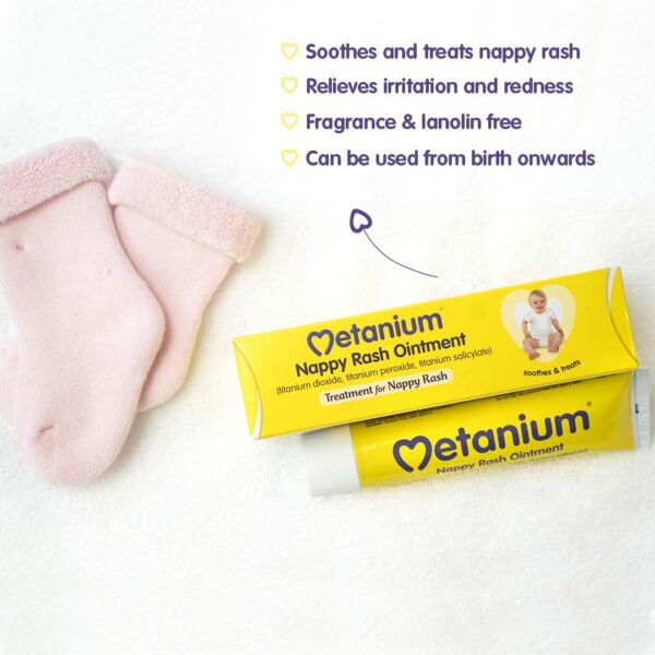 Metanium Nappy Rash Yellow Ointment 30g - Image 6