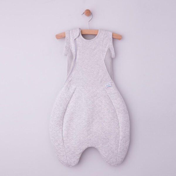 Swaddle to Sleep Bag 0-4M Grey 0.5Tog - Image 5