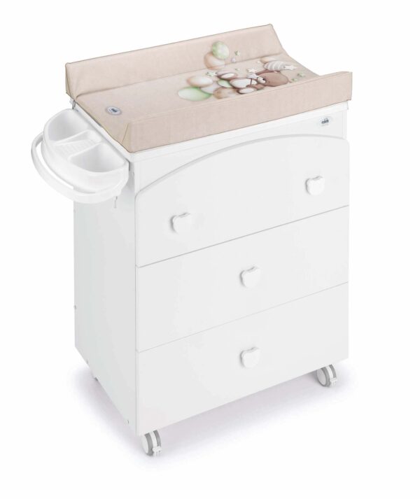 CAM Arco Bath & Changer White