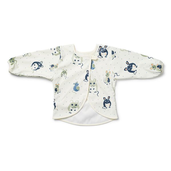 Elodie Long Sleeved Bib Forest Mouse - Image 2