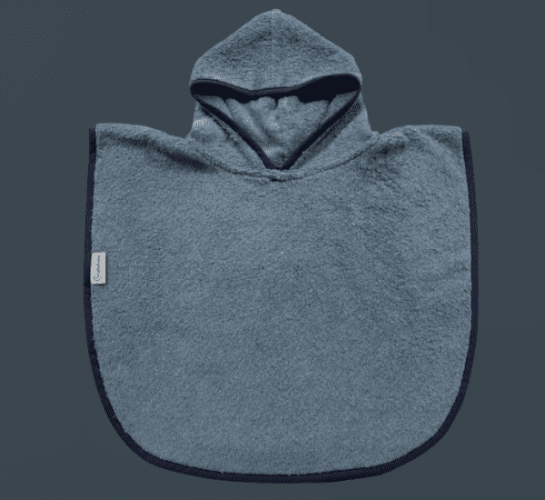 Italbaby Terry Cotton Poncho Light Blue