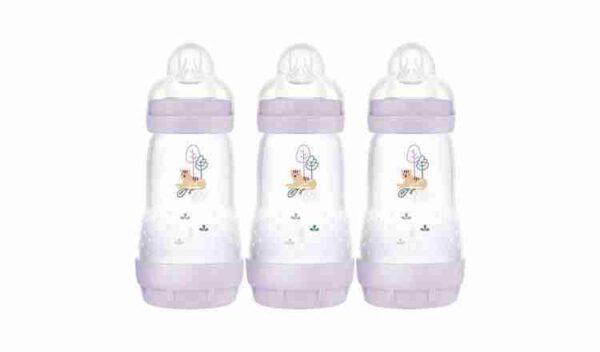 MAM Easy Start Anti Colic Bottle 260ml Girl 3pk