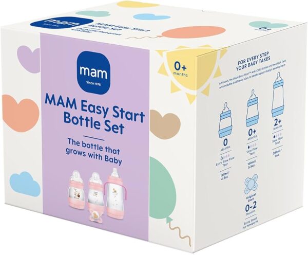 MAM Easy Start Bottle Set Small Pink