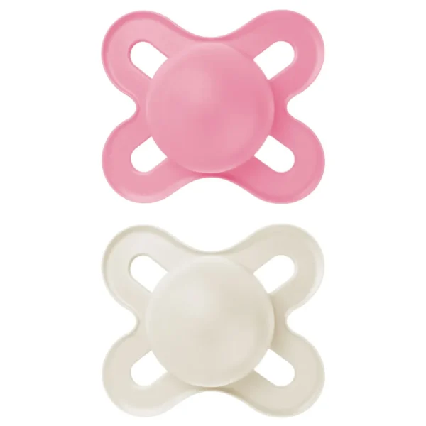 MAM Original Start Soother 0-2M Plain Girl 2pk