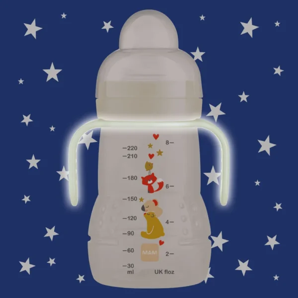 MAM Trainer Night Baby Bottle 220ml 4M+