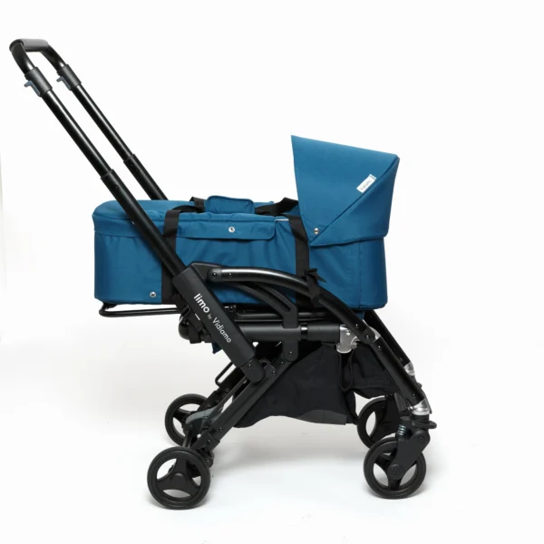 Vidiamo Limo Carry Cot Petrol Blue - Image 5