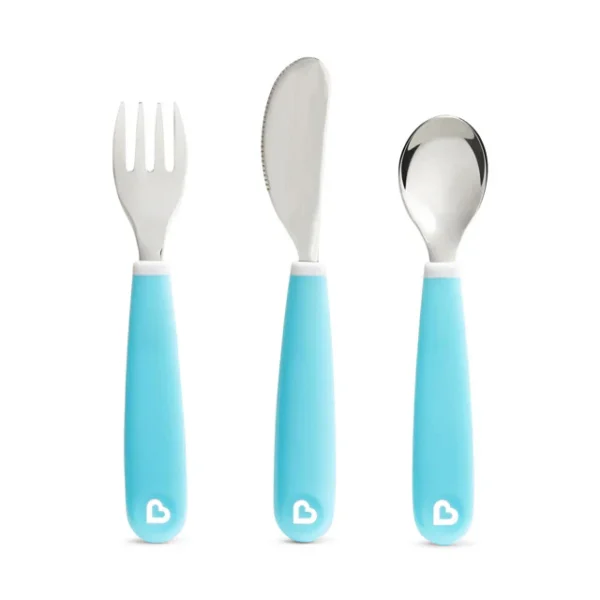 Munchkin Splash Cutlery 3pk Blue - Image 2