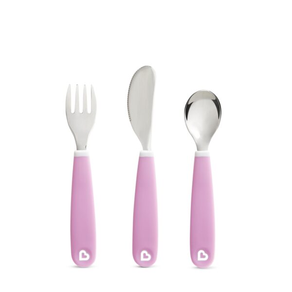 Munchkin Splash Cutlery 3pk Purple